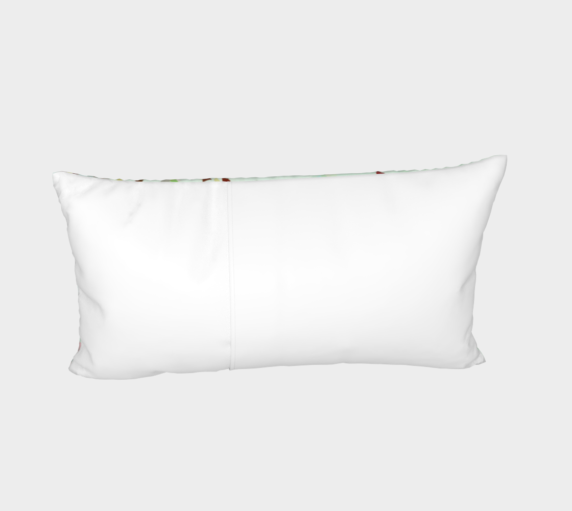 Easy breezy minty grasses pillow sham