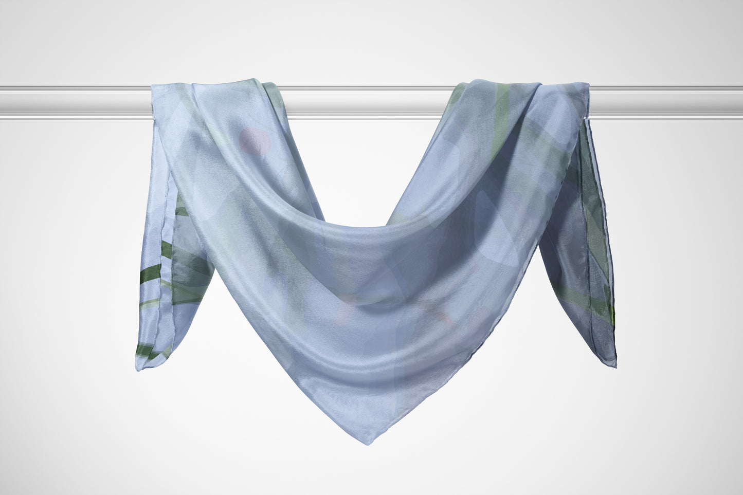 Grasses swaying in the breeze oblong scarf