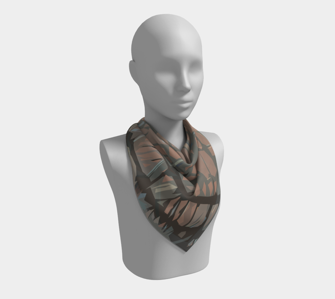 Terra cotta trusses square scarf