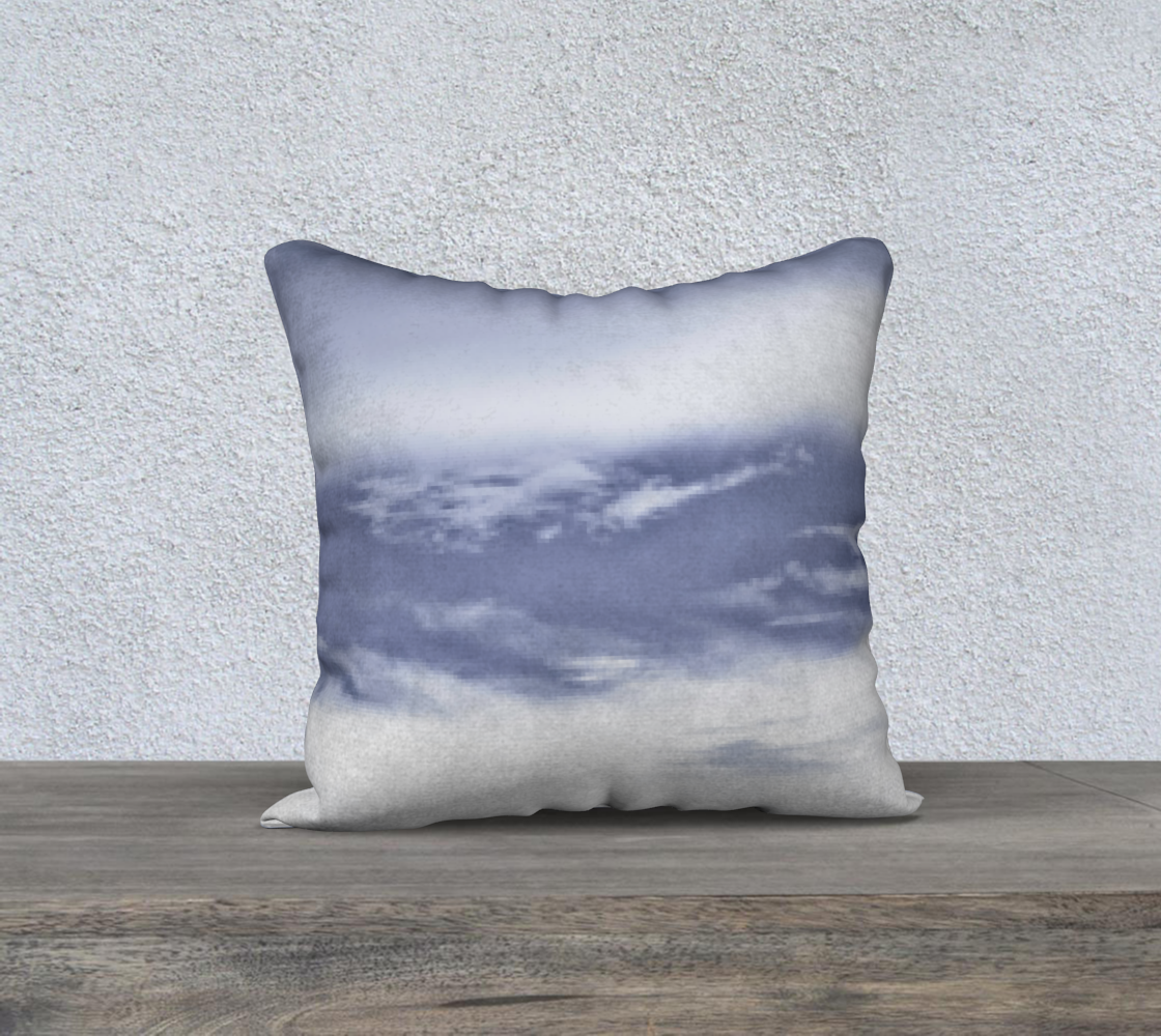 Cloud drama in inky blue