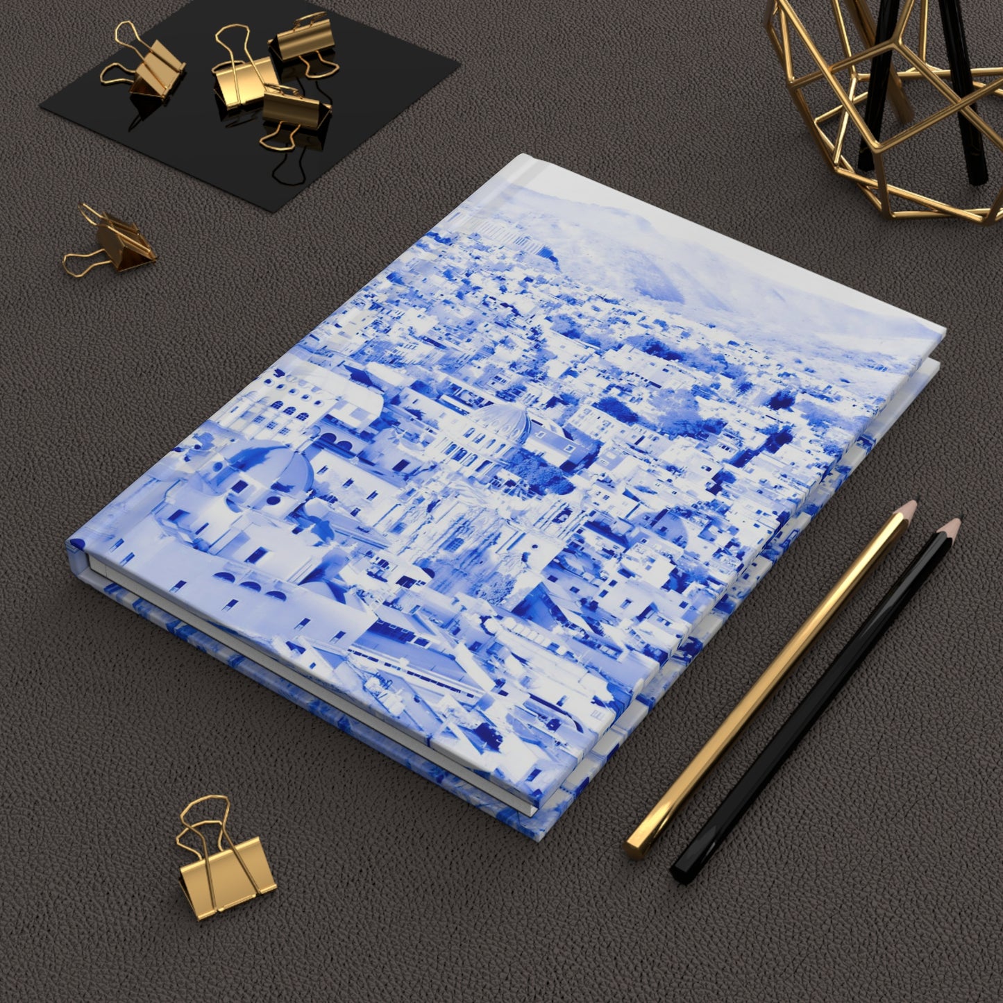 The view from above hardcover journal - matte finish