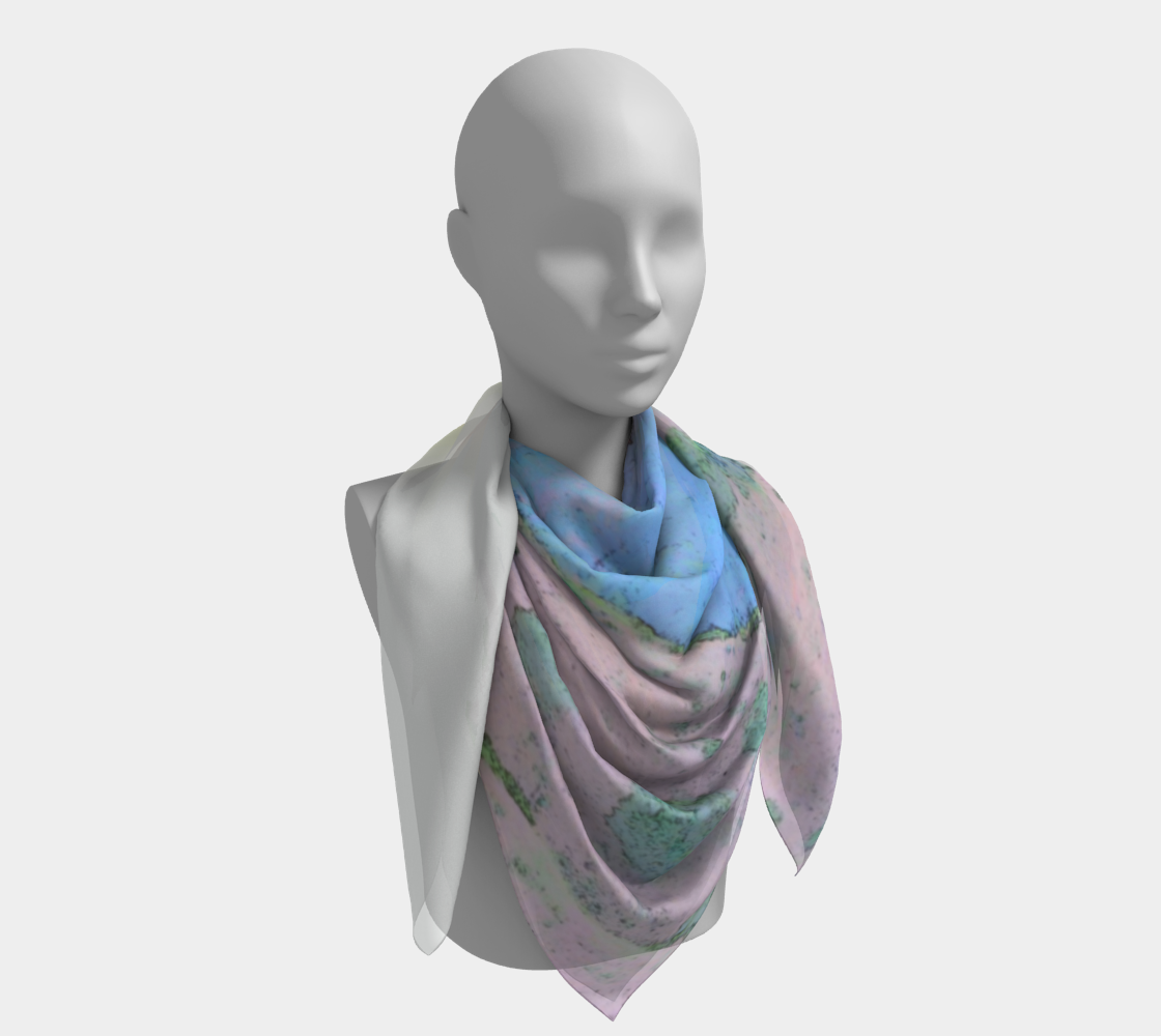 Dusk at the observatory square scarf