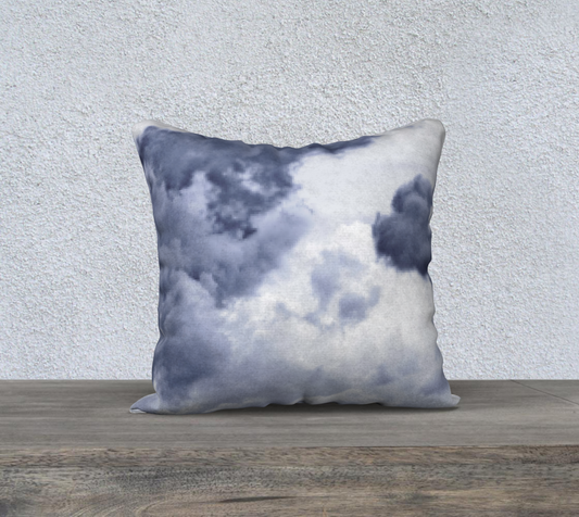 Cloud drama in inky blue
