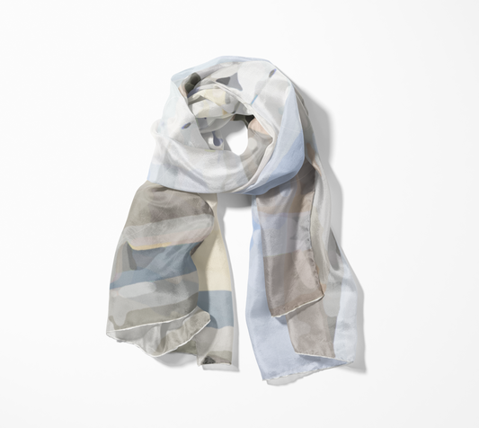 Slice of life oblong scarf