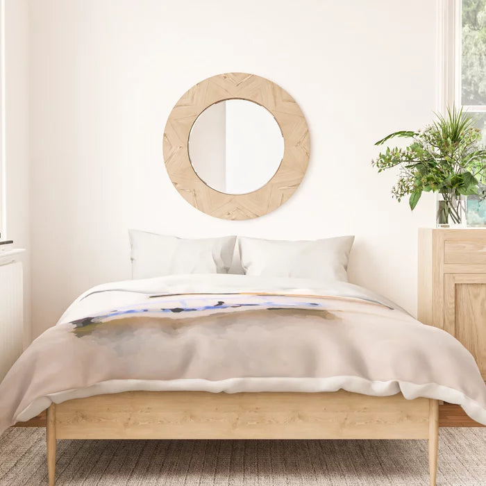 Adrift on a misty sea duvet