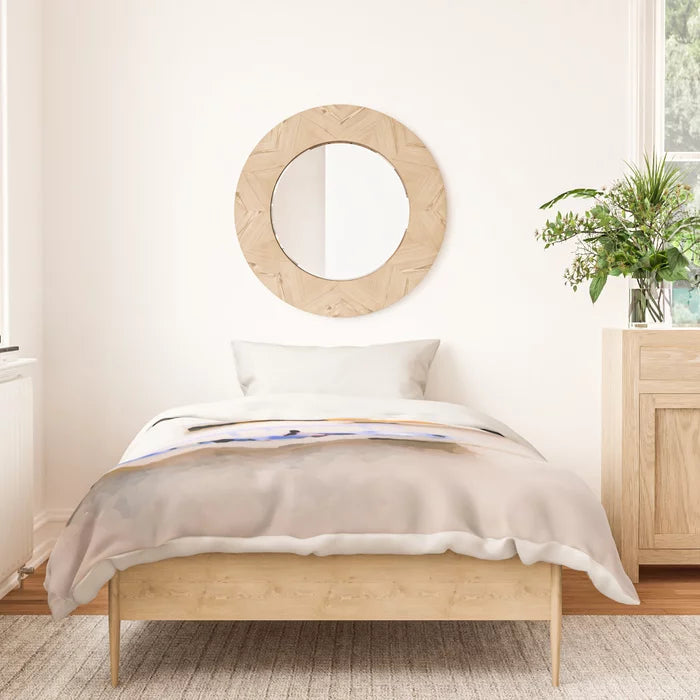 Adrift on a misty sea duvet
