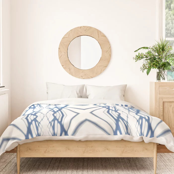 Indigo shadows duvet