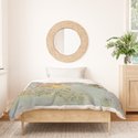 Shining city on the hill duvet cover